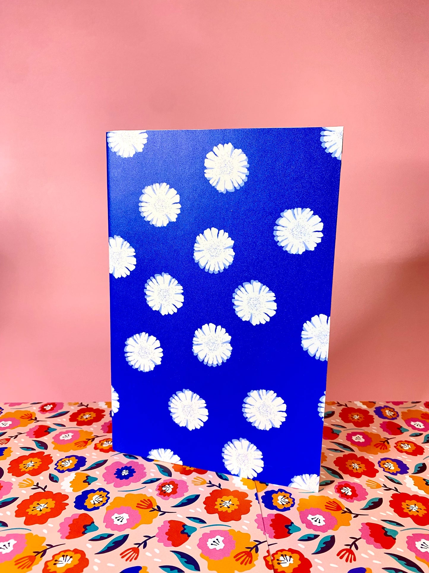 Blue Floral notebook
