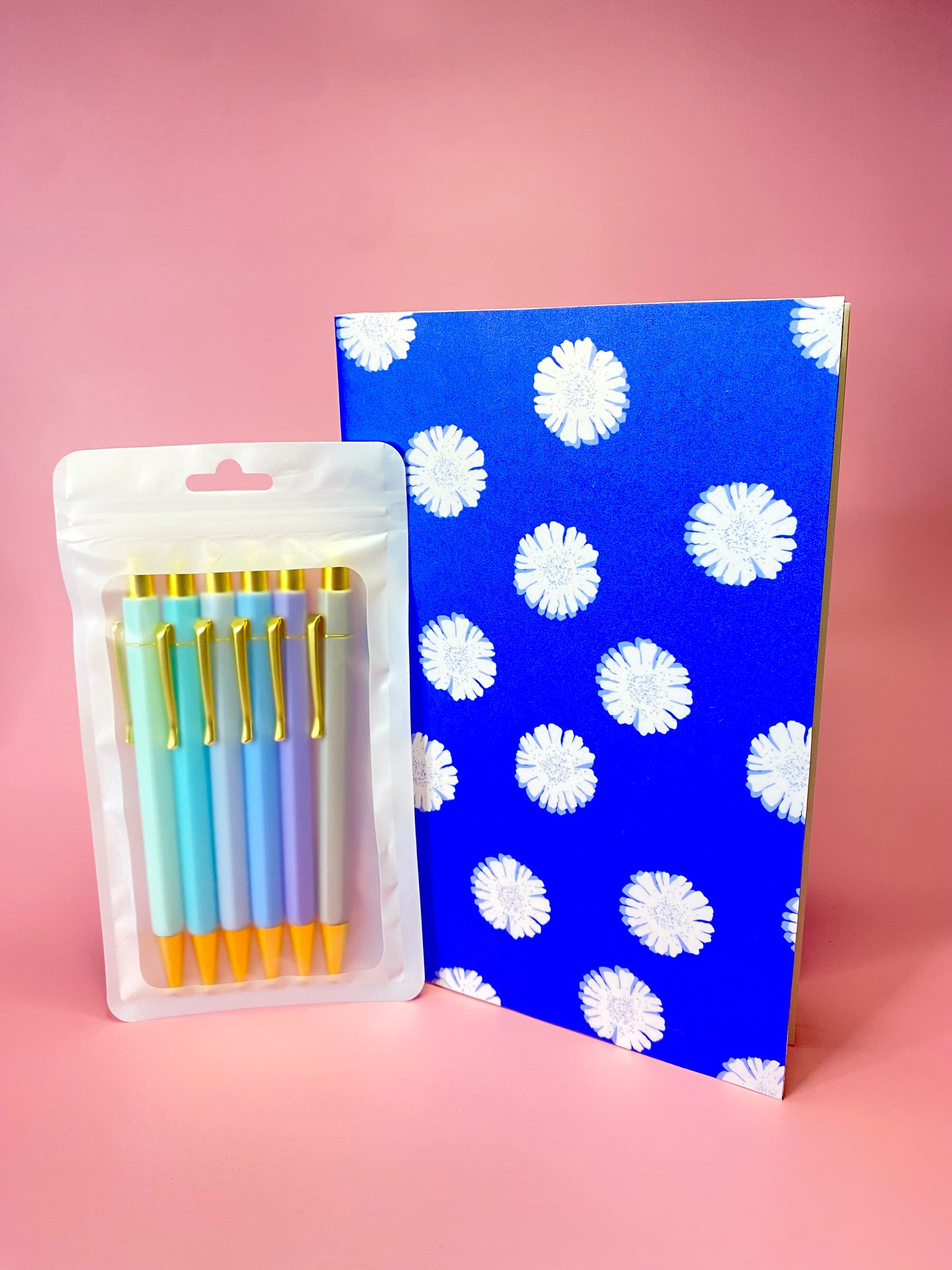 Blue Floral notebook