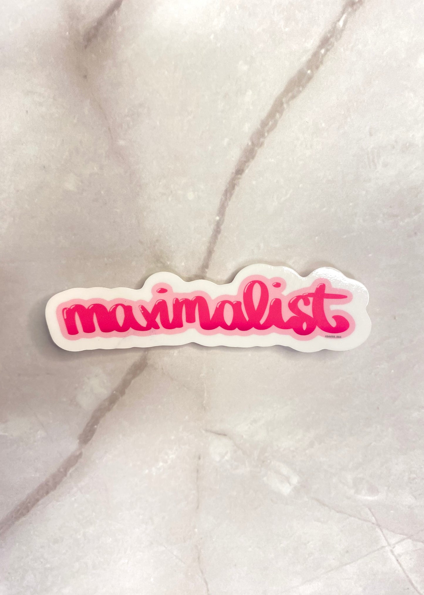 Maximalist Sticker