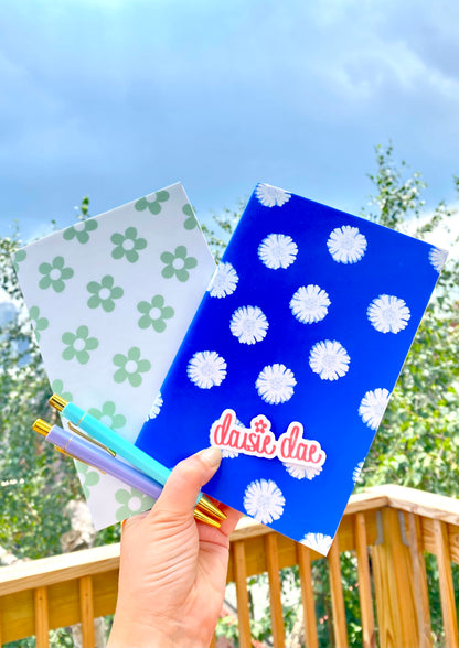 Blue Floral notebook