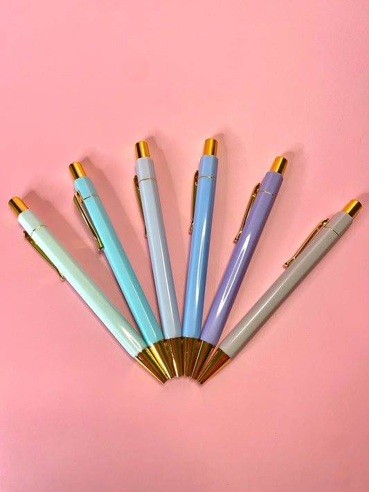 Cool Hues Pen Set